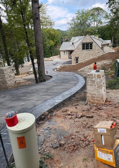 Retaining wall masonry Atlanta