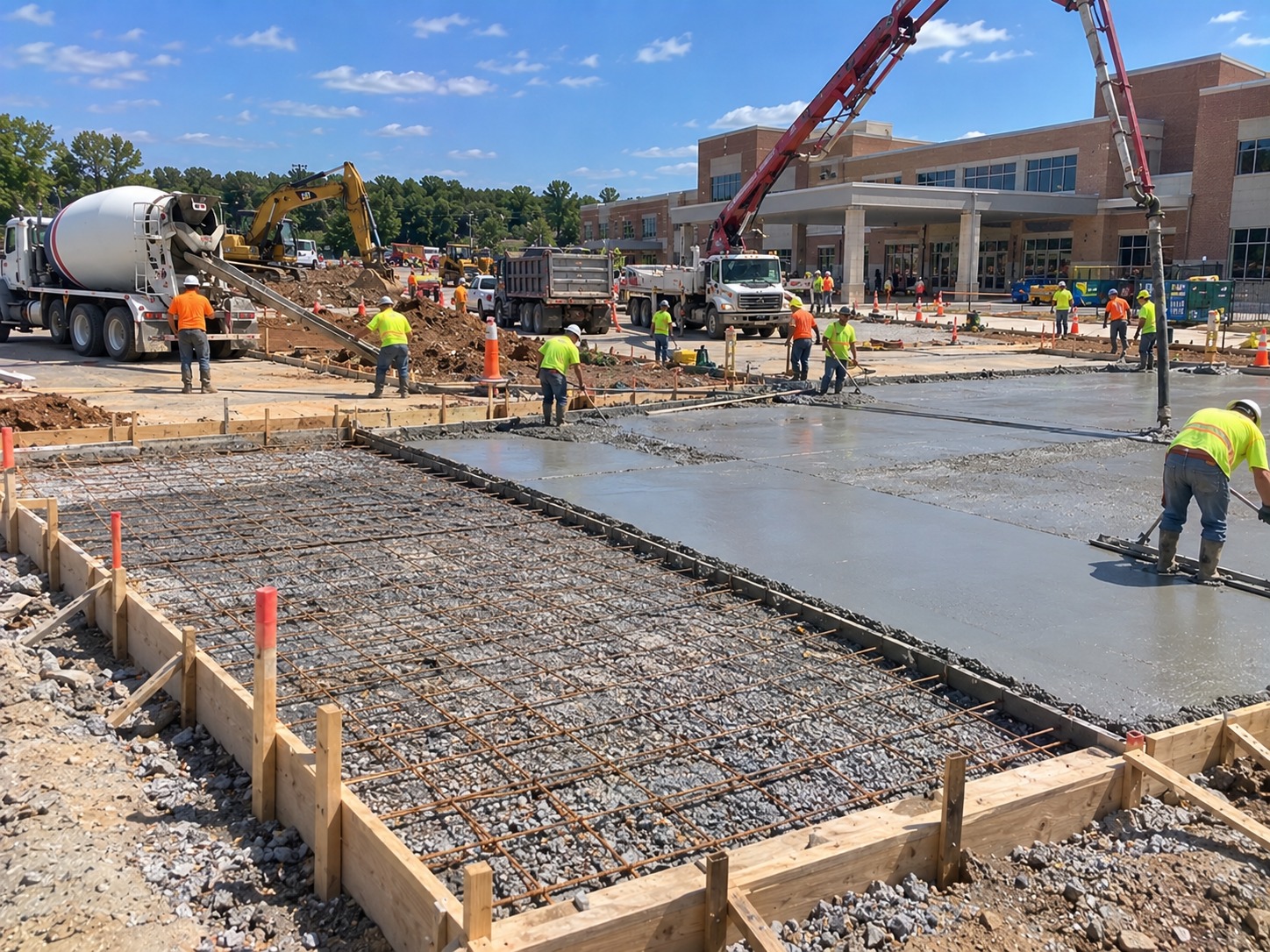 Heavy-duty road and concrete construction in Atlanta, GA